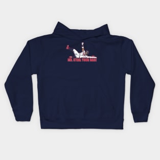 Ronald Acuna Mr. Steal Your Base Kids Hoodie
